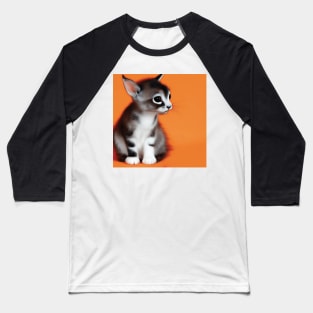 What Do You Get When You Cross a Carrot and a Kitten? Baseball T-Shirt